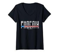 Women's Phoenix Vintage Arizona V-Neck T-Shirt