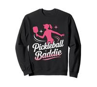 Womens Pickleball Baddie Sassy Sport Lover Sweatshirt