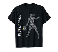 Womens Pickleball Player Typography T Shirt T-Shirt