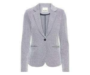 Womens pique blazer Ichi Ihkate Bleu XL