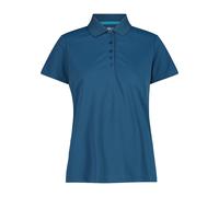 Women's pique polo shirt CMP One colour Bleu 2XS