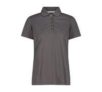 Women's pique polo shirt CMP One colour Marron M