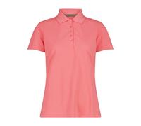 Women's pique polo shirt CMP One colour Rose M