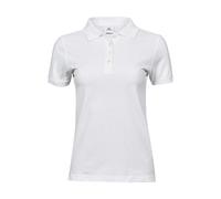 Women's pique polo shirt Tee Jays Heavy Blanc S