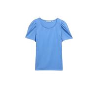 Women's Piqué T-Shirt Tom Tailor Denim Bleu S