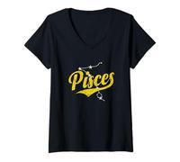 Women's Pisces Depth of Intuition V-Neck T-Shirt