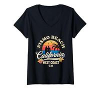 Women's Pismo Beach V-Neck T-Shirt