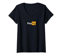 Womens Piss Pig - Sexy Gifts for Men and Women V-Neck T-Shirt