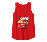 Womens Pixar Cars Lightning Mcqueen Speed Tank Top