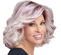 Women's Pixie Cut Short Wigs high Temperature Resistant Materials Synthetic Comfortable Fluffy Short Curly Wigs Suitable for Middle-Aged and Elderly Daily wear Photo Color,12in (Photo Color 12in)