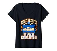 Women's Pizza Dough Nerd Pizza Maker Pizzaiolo Gift V-Neck T-Shirt