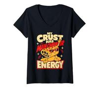 Women's Pizza Dough Nerd Pizza Maker Pizzaiolo Gift V-Neck T-Shirt