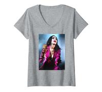 Women's PJ Harvey Live NYC Academy 1995 By David Corio V-Neck T-Shirt