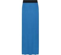 Womens Plain and Printed Long Maxi Skirts for Women UK High Waist Jersey Gypsy Style Summer Loose Fit Baggy Casual Ladies Dresses Teal 24-26