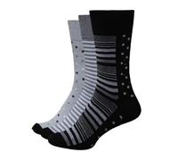 Womens Plain Striped Polka Dots Patterned Socks, Ladies Soft Cozy Breathable Non-Slip Printed Multicolor Cotton Rich Everyday Socks For Work And Casual Wear UK Shoe Size 4-8, Polka Dots (03 Packs)