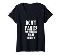 Womens Plant Breeder V-Neck T-Shirt
