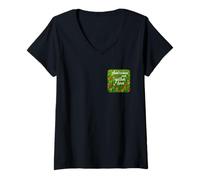 Womens Plant Kindness and Gather Love Beautiful Loving Quote Hearts V-Neck T-Shirt