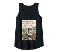 Womens Plant Tee Susie Loved All Plants Not Just The Poisonous One Tank Top