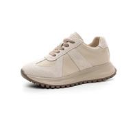Women's Platform Casual Shoes Student Fitness Sneakers Daily Walking Workout Trainers Jogging Shoes Lightweight Comfortable Beige