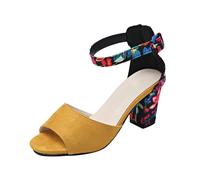 Women'S Platform Sandals Platform Heels for Women Strappy Block Chunky High Heels Open Toe Ankle Strap Sandals Fashion Lace Up Wedding Party Evening Prom Dance Dress Shoes