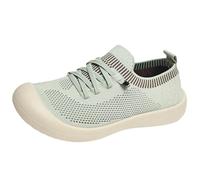 Women's Platform Sport Shoes Running Gym Trainers Breathable Soft Lightweight Mom Shoes Comfortable Non Casual Single Women Walking Sneakers Womens Black Sneakers (Green, 6)