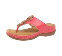 Women's Platform Wedge Flip Flops Slip On Lightweight Chunky Thong Sandals Open Toe Comfort Cushioned Walking Shoes Arch Support Comfort Dressy Prom Wedding Party Sliders Daily Wear 2026 Pink