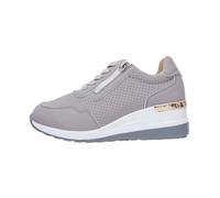 Women's Platform Winning Sneakers for Modern Style Casual Everyday Footwear with Comfortable All Season Design (Grey, 6.5)
