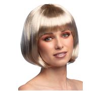 Womens Platinum Blonde Cabaret Bob Wig Adult Size Bobbed 1960s Fancy Dress