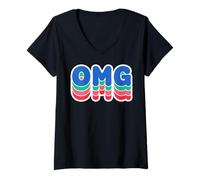 Women's PlayDoh OMG V-Neck T-Shirt