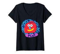 Women's PlayDoh Play V-Neck T-Shirt