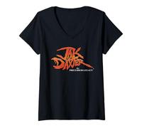 Women's PlayStation Jak and Daxter The Precursor Legacy Classic Logo V-Neck T-Shirt