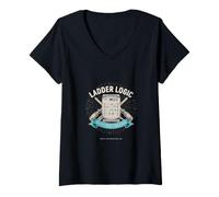 Women's PLC Programmer Controls Engineer Ladder Logic V-Neck T-Shirt