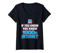 Women's Please Be Patient with Me Im from The 1900s Funny V-Neck T-Shirt
