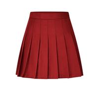 Women's Pleated Skirt Elastic High Waist Midi Skirts Summer Vintage Elegant A-Line Long Skirt Solid Plain Trendy Versatile Basic Casual Skirts