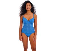 Women's plunge swimsuit top Freya Nomad Nights Bleu 80H