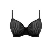 Women's plunge t-shirt underwired molded bra Freya Tailored Noir 75D