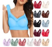 Womens Plus Size Bras Clearance Wireless Seamless Bra Breathable Non Wired Sport Bras Soft Comfort Everyday Bra Floral Printed Bralette Full Coverage Push Up Brassiere Sleep Yoga Daily Underwear