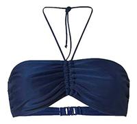 Women's Plus Size Hanging Neck Bikini Bra Swimming Costume - Cute Compact & Fashion Sexy Beach Bra Swimwear Top (Dark Blue, 3XL)