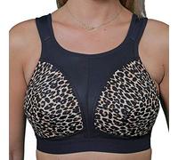 Womens Plus Size Sports Bra Non Wired High Impact Gym Exercise Yoga Bra