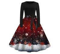 Womens Plus Size Sweatshirts UK Plus Size Dress Pattern Snowflake Costume Adult Plus Size Dress 24 26 Christmas Women Sparkly Womens Christmas Long Womens Christmas Party Outfits Wine