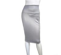 Women's Plus Size Wet Look Pencil Skirt High Waist Stretch Office Party | Women\'s Plus Size Wet Look Pencil Skirt High Waist Stretchy Office Club Party Fashion Solid Color for mini