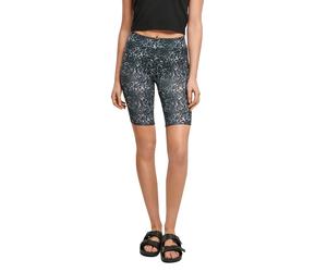 Women's Plus-Sized Urban Classics AOP (x2) Cycling Shorts Noir 4XL
