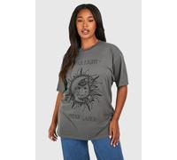 Womens Plus Starlight T-Shirt - Grey - 16, Grey