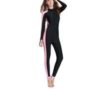 Women's Plus Swimsuit Long Sleeve Wetsuit Sun Protection Suit Jellyfish Suit Body Suits