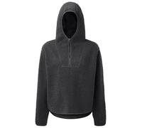 Womens Plush Sherpa Fleece Hoodie 1/4 Quarter Zip Oversized Hooded Sweatshirt