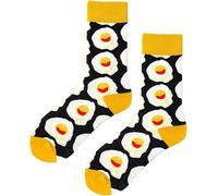 Womens Poached Eggs Food Novelty Socks One Size UK 4-7 EU 36-40