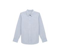 Guess Jeans Oversize Pocket Long Sleeve Shirt Blue S Woman