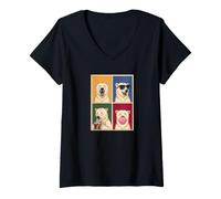 Women's Polar Bears Funny Polar Bear V-Neck T-Shirt