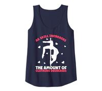 Womens Pole Dancing Skill Increases With Training Pole Dance Tank Top