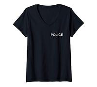 Womens Police Shirt, Law Enforcement, Sheriff, Cop, Police Officer V-Neck T-Shirt